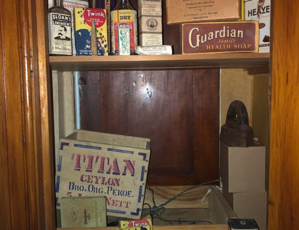 Objects found in draws and cupboards