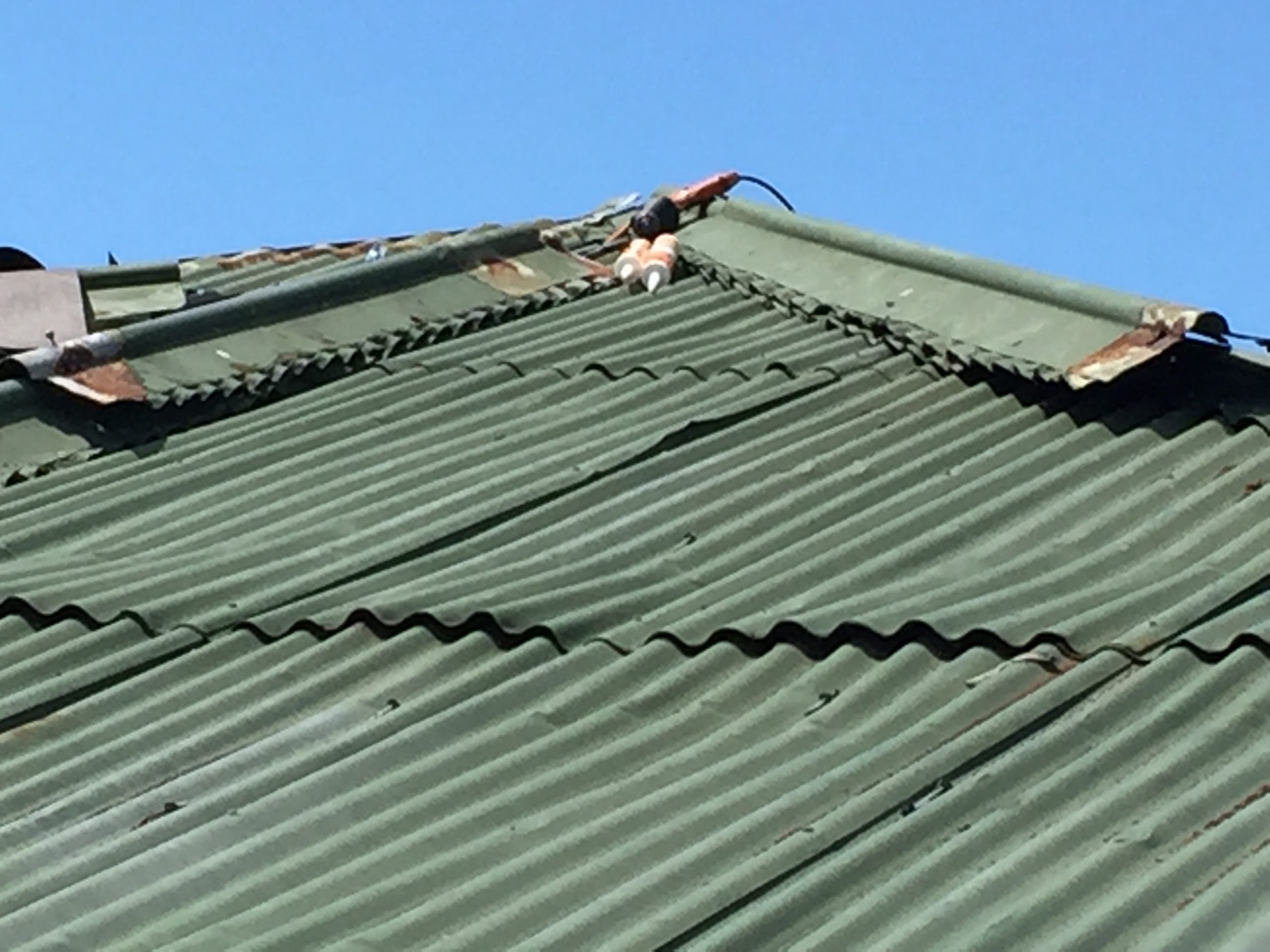 I think the roof needed replacing Replacing the roof