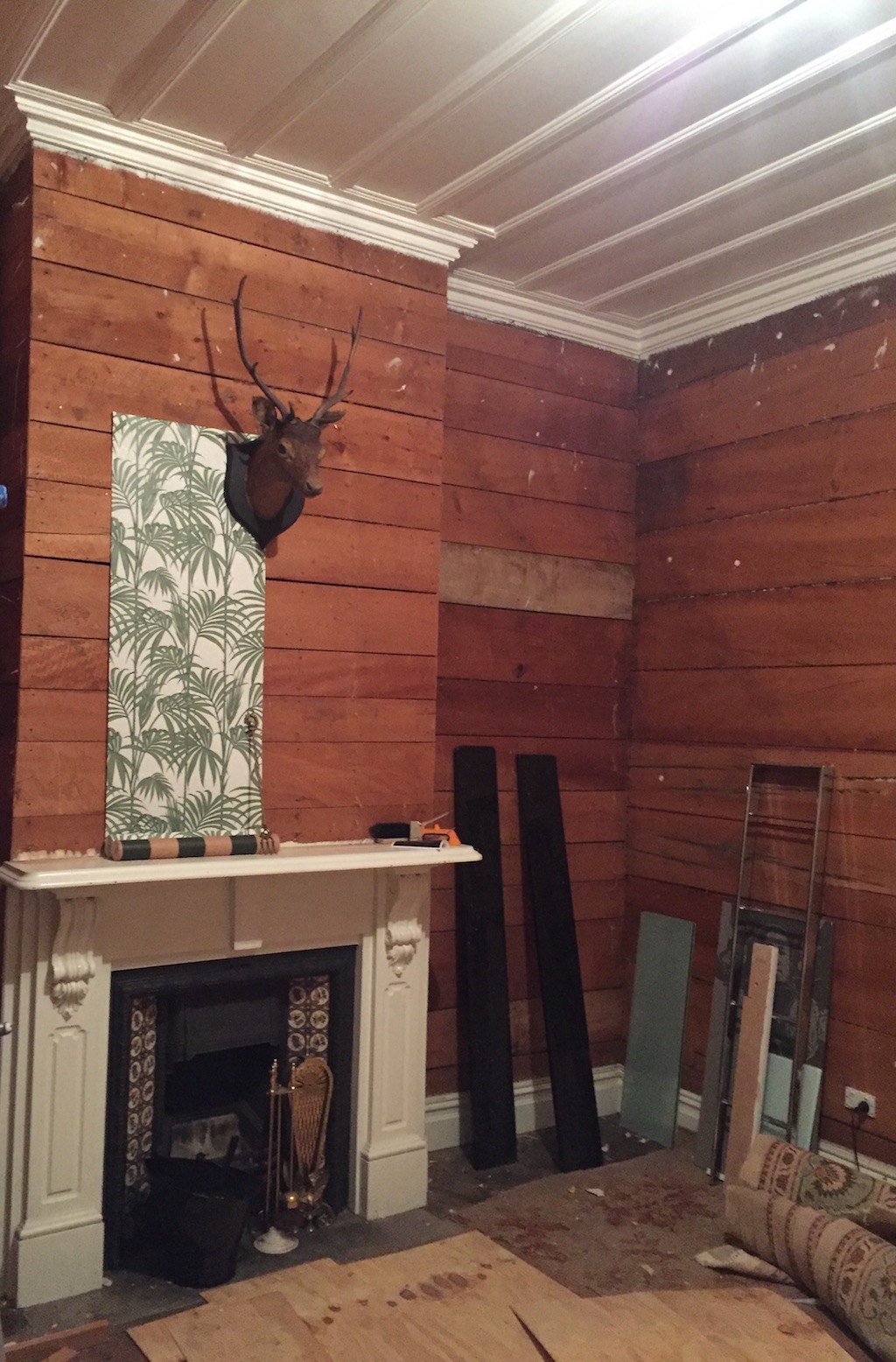 First look at wallpaper ideas ready to receive wallpaper