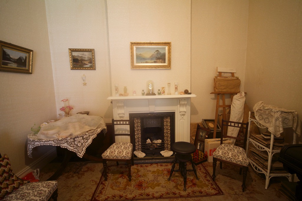 The Parlour before purchase A fairly original parlour view