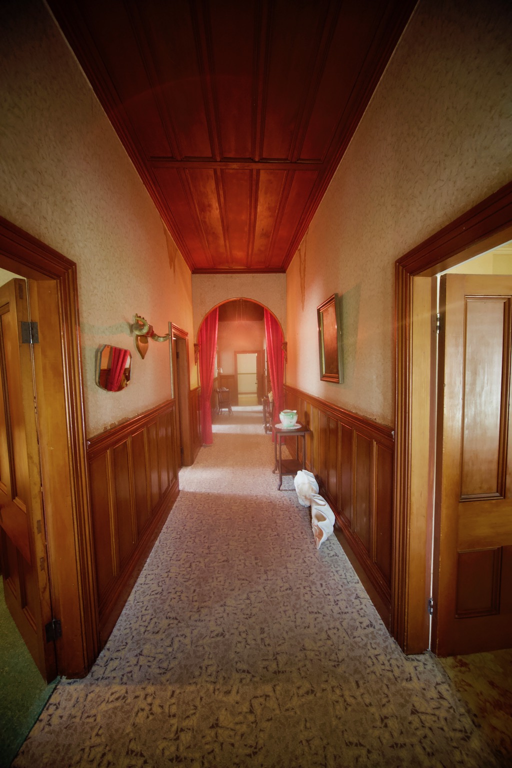 The original Hallway The hall in simpler times