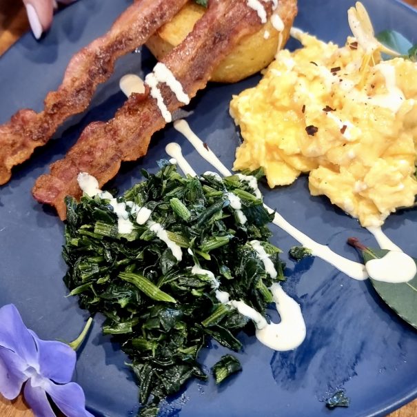 Gourmet cooked breakfast